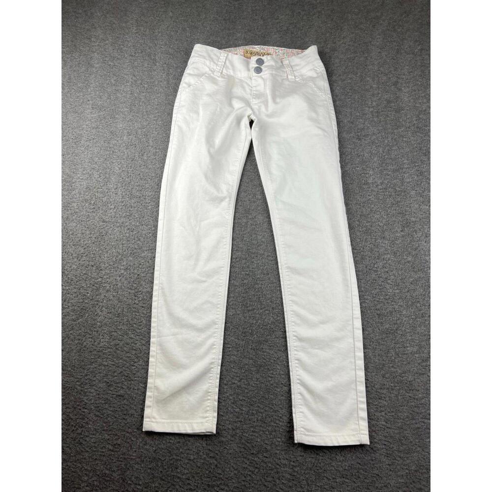 Blue Savvy Women's White Jeans Size‎ 9 - Picture 8 of 10